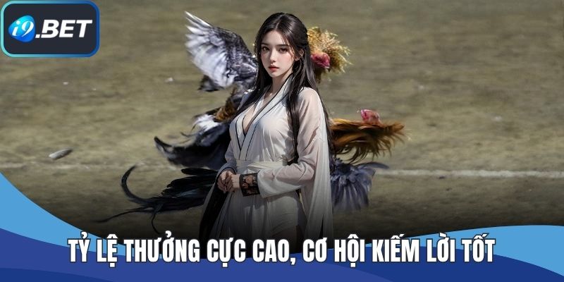 Tỷ lệ thưởng cực cao, cơ hội kiếm lời tốt